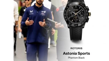 Sports News | Indian Watch Brand 'Rotoris' Appears on Formula 1 Grid for the First Time