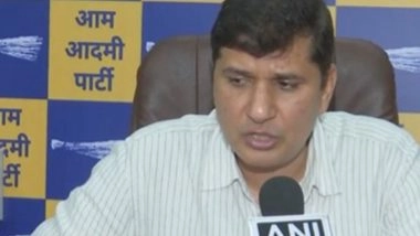 India News | ' Made This Country a Slave Again': AAP's Saurabh Bhardwaj Slams PM Modi over US Waiver for Russian Oil