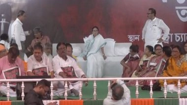 India News | West Bengal CM Mamata Banerjee Holds Protest Against SIR in Kolkata