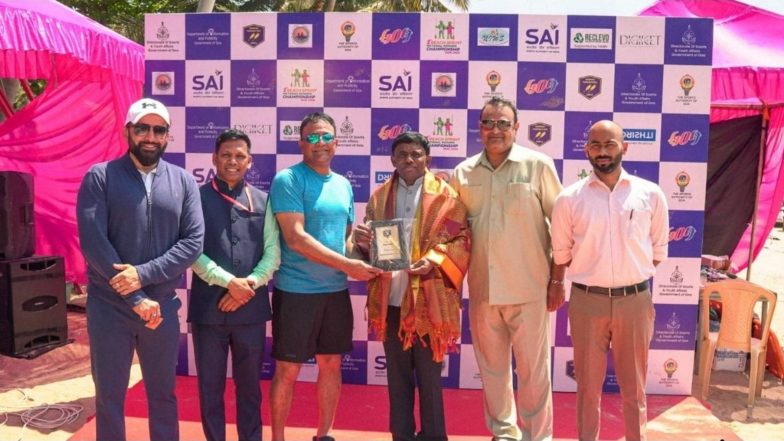 Business News | Goa Hosts Historic Beach Sprint Rowing Nationals; Maharashtra Lifts Padma Bhushan Manohar Parrikar Trophy