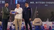Business News | Ashok Choudhary Awarded by CM Bhupendra Patel, Mapisa369 Gains National Recognition for Quality Excellence