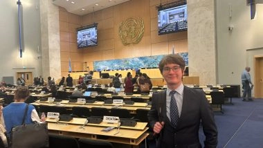World News | Oxford Student Highlights India's Inclusive Education Model at UNHRC