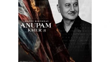 Entertainment News | Anupam Kher Joins Prabhas' 'Fauzi', Makers Reveal Actor's Poster on His 71st Birthday