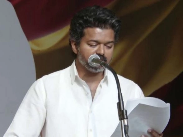 India News | TVK's Vijay Announces Free Sanitary Pads, Smart Panic Buttons and More as Poll Promise