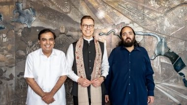 Business News | Ambani Family Hosts Finnish President Stubb at Mumbai Residence