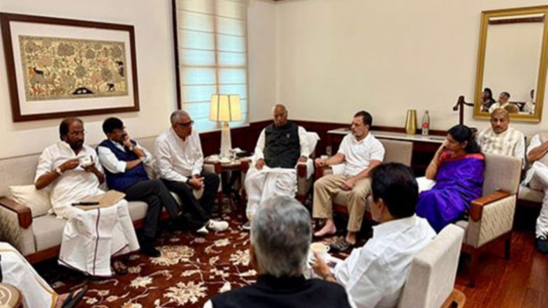 India News | INDIA Bloc Floor Leaders to Meet in Rajya Sabha LoP Office on March 9