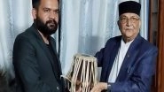 World News | Nepal: Former PM KP Sharma Oli Extends Greetings to Balen Shah on Electoral Victory