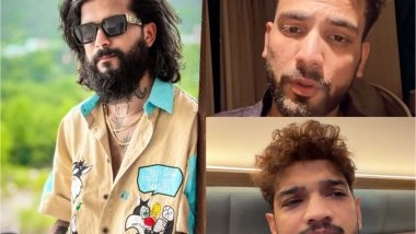 Entertainment News |  Elvish Yadav Reacts After UK07 Rider Anurag Dobhal Gets Injured in Instagram Live Car Crash, Munawar Faruqui Also Speaks out
