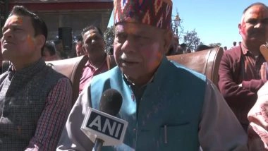 India News | Work Culture Must Improve in Himachal; Politics Should Focus on Development and Welfare: Governor Shiv Pratap Shukla