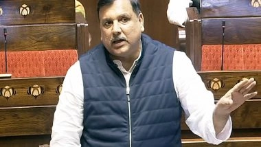 India News | AAP MP Sanjay Singh Gives Notice of Motion to Discuss West Asia Crisis in Rajya Sabha