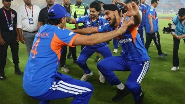 Sports News | T20 WC: Arshdeep Singh Shares Funny Banter with Gautam Gambhir, Sanju Samson