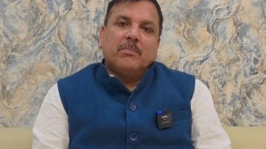 India News | AAP's Sanjay Singh Slams LPG Price Hike, Accuses Centre of Fuelling Inflation