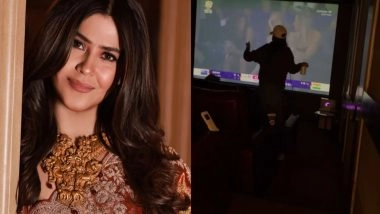 Entertainment News | Ekta Kapoor Experiences Cricket for the First Time, Enjoys T20 World Cup Final with Friends