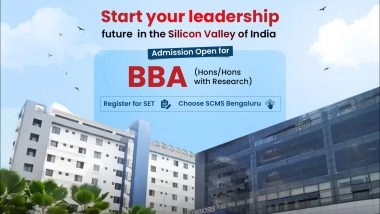Business News | SCMS Bengaluru BBA Programme Strengthens Pathways for Corporate Careers and Premium MBA Opportunities