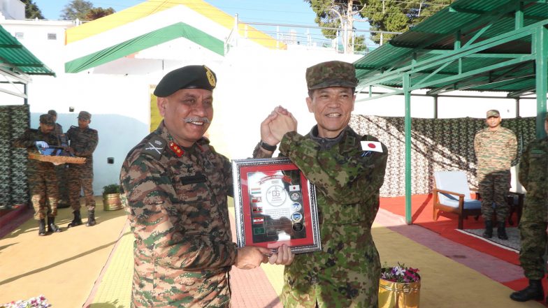 World News | India-Japan Joint Exercise Dharma Guardian 2026 Culminates