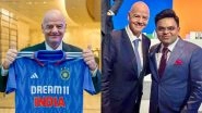Sports News | FIFA President Gianni Infantino Congratulates ICC Chairman Jay Shah on ICC Men's T20 World Cup 2026 Success