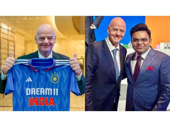 Sports News | FIFA President Gianni Infantino Congratulates ICC Chairman Jay Shah on ICC Men's T20 World Cup 2026 Success