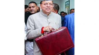 India News | Uttarakhand CM Dhami Presents State Budget of Rs 1.11 Lakh Crore