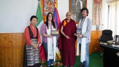 World News | Italian Representatives Visit Tibetan Parliament-in-Exile, Discuss Tibet's Political Situation