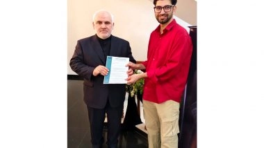 India News | Delhi: JKSA Convenor Meets Iranian Ambassador, Raises Evacuation of Indian Students