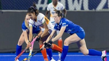 Sports News | India Retains Top Spot in Pool B After 2-2 Draw Against Scotland in FIH Hockey World Cup 2026 Qualifiers
