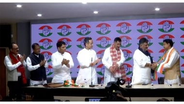 India News | Former AGP Leader Jayanta Khaound Joins Congress Ahead of Assam Assembly Polls