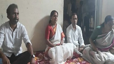 India News | Telangana: K Kavitha Launches Indefinite Hunger Strike with Velugumatla Displaced Families in Khammam
