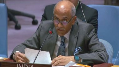 World News | India Flags Humanitarian Concerns, Air Strikes, and Trade Restrictions at UNSC Briefing on Afghanistan