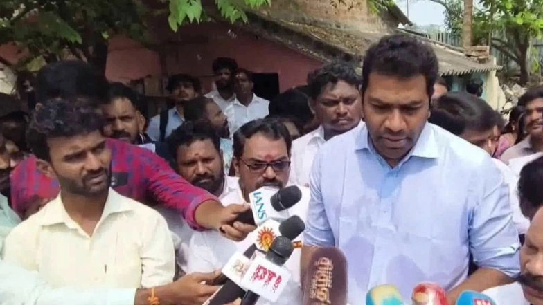 India News | Tamil Nadu: TVK Warns of Massive Protest if Houses in Villivakkam Demolished