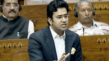 India News | Bengaluru MP Tejasvi Surya Writes to Hardeep Puri Flagging LPG Shortage Concerns of Hotels, Restaurants in City
