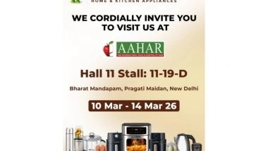 Business News | Meet Mr. Tru from TruTRTL Home Appliances at AAHAR 2026 as the Brand Expands Its Appliance Ecosystem