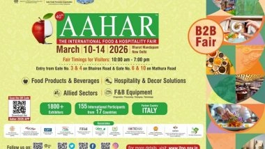 Business News | AAHAR 2026 - 40th Edition: Strengthening India's Role in the Global Food Economy Through a Structured B2B Platform