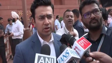 India News | Domestic Consumption Priority Right Now...energy Security Important to Govt: BJP MP Tejasvi Surya