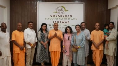 Business News | ISKCON Govardhan Ecovillage Launches Govardhan School of Culinary Arts, Ishswad Centre for Skill Development in Satvik Cooking
