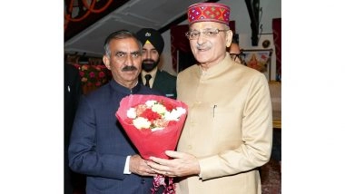 India News | Himachal CM Sukhu Welcomes Newly Appointed Governor Kavinder Gupta