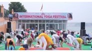 Entertainment News | Women Empowerment Takes Centrestage at Yoga Festival in Rishikesh, Sadhvi Bhagwati Highlights "Nari Shakti'