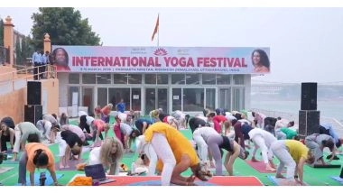 Entertainment News | Women Empowerment Takes Centrestage at Yoga Festival in Rishikesh, Sadhvi Bhagwati Highlights 