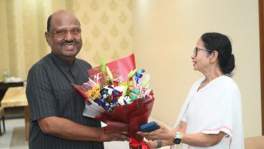 India News | Mamata Banerjee Meets West Bengal Former Governor CV Ananda Bose After Concluding Five-day Dharna Against SIR