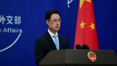 World News | China Expresses Concern over Strait of Hormuz Disruption, Urges to Halt Military Ops