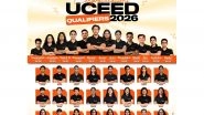 Business News | Creative Edge by Toprankers Announces UCEED 2026 Results: 7 Students Secure AIR Under 100, Nearly Half the Batch Qualifies