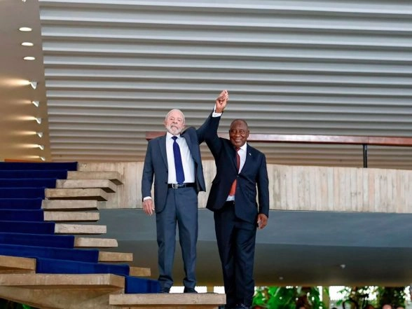 World News | Ramaphosa Praises Lula for Strengthening Brazil-South Africa Strategic Partnership