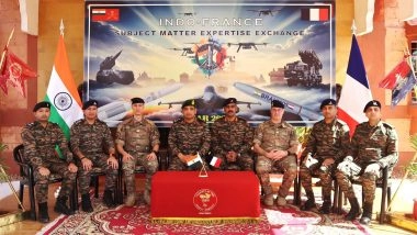 World News | Indian Army and French Army Conduct Subject Matter Expert Exchange to Deepen Professional Understanding and Improve Interoperability