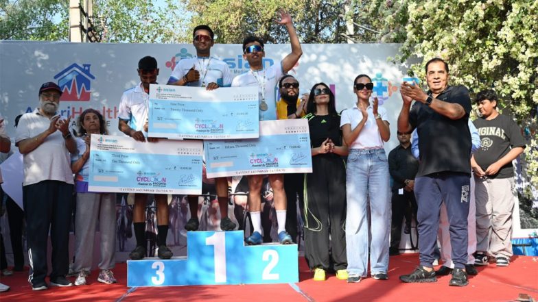 Business News | Asian Hospital Organises Women's Day Cyclothon; 365 Participants Join with Great Enthusiasm