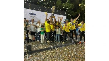 Business News | CREDAI Surat Hosts 12th Cricket Tournament 2026; Arambh Developers Lift the Championship Title