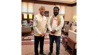 India News | Kanyakumari MP Vijay Vasanth Urges EAM Jaishankar to Ensure Safety and Repatriation of Indian Fishermen Stranded in Iran