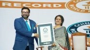 Business News | Milestone Created in the Field of Ayurveda, Dr. Mukesh Sharda, Honored by Guinness World Records, Making India Proud