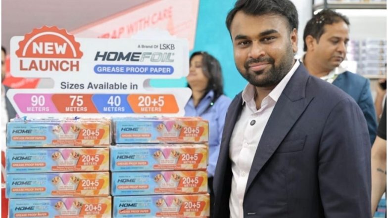 Business News | HOMEFOIL Introduces Grease Proof Paper at AAHAR 2026, Targets Retail and HoReCa Demand