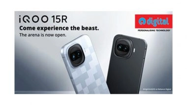 Business News | Reliance Digital Introduces High-Performance IQOO 15R to Its Nationwide Store Network