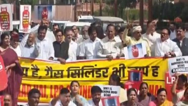 India News | Parliament Budget Session: Opposition Continues to Protest, Alleges LPG Shortage