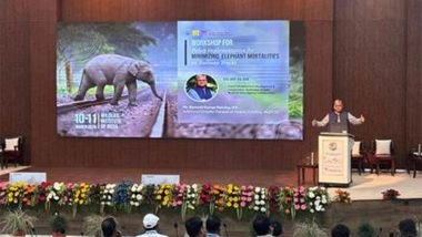 India News | Environment Ministry Organizes 2-day Workshop to Address Challenge of Elephant-train Collisions